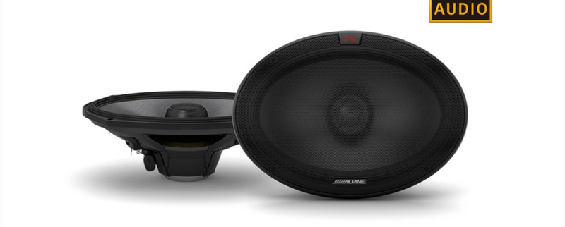 Alpine RS69.2 - 6x9 Inch 2-Way Coaxial Speakers