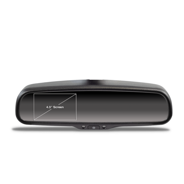 4.3 Inch Clip On Mirror Monitor - Reverse Camera Nottingham - reverse camera Derby - Reverse Camera Leicester - Reverse cameras Nottingham - Reverse cameras Derby - Reverse cameras Leicester