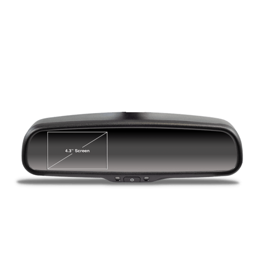 4.3 Inch Clip On Mirror Monitor - Reverse Camera Nottingham - reverse camera Derby - Reverse Camera Leicester - Reverse cameras Nottingham - Reverse cameras Derby - Reverse cameras Leicester