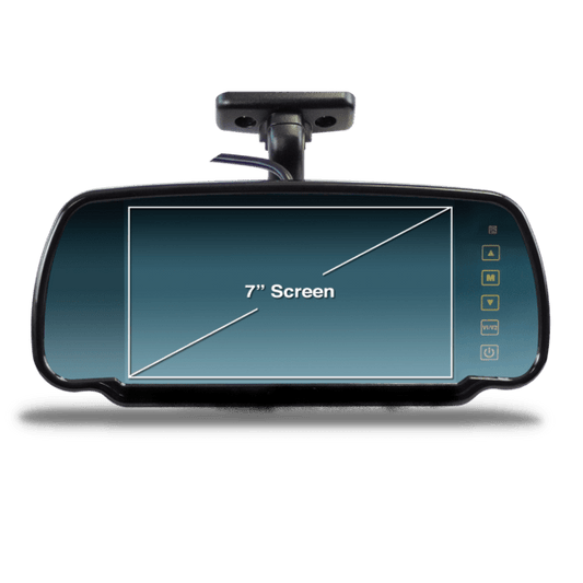7 Inch Mirror Monitor - Reverse Camera Nottingham - reverse camera Derby - Reverse Camera Leicester - Reverse cameras Nottingham - Reverse cameras Derby - Reverse cameras Leicester