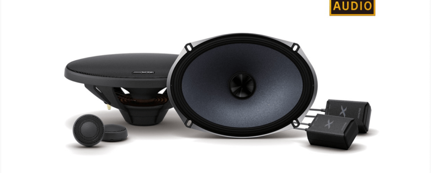 Alpine XS69C - 6x9 Inch 2-Way Component Speakers