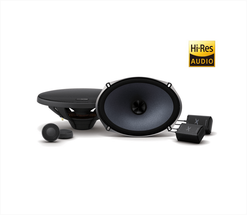 Alpine XS69C - 6x9 Inch 2-Way Component Speakers