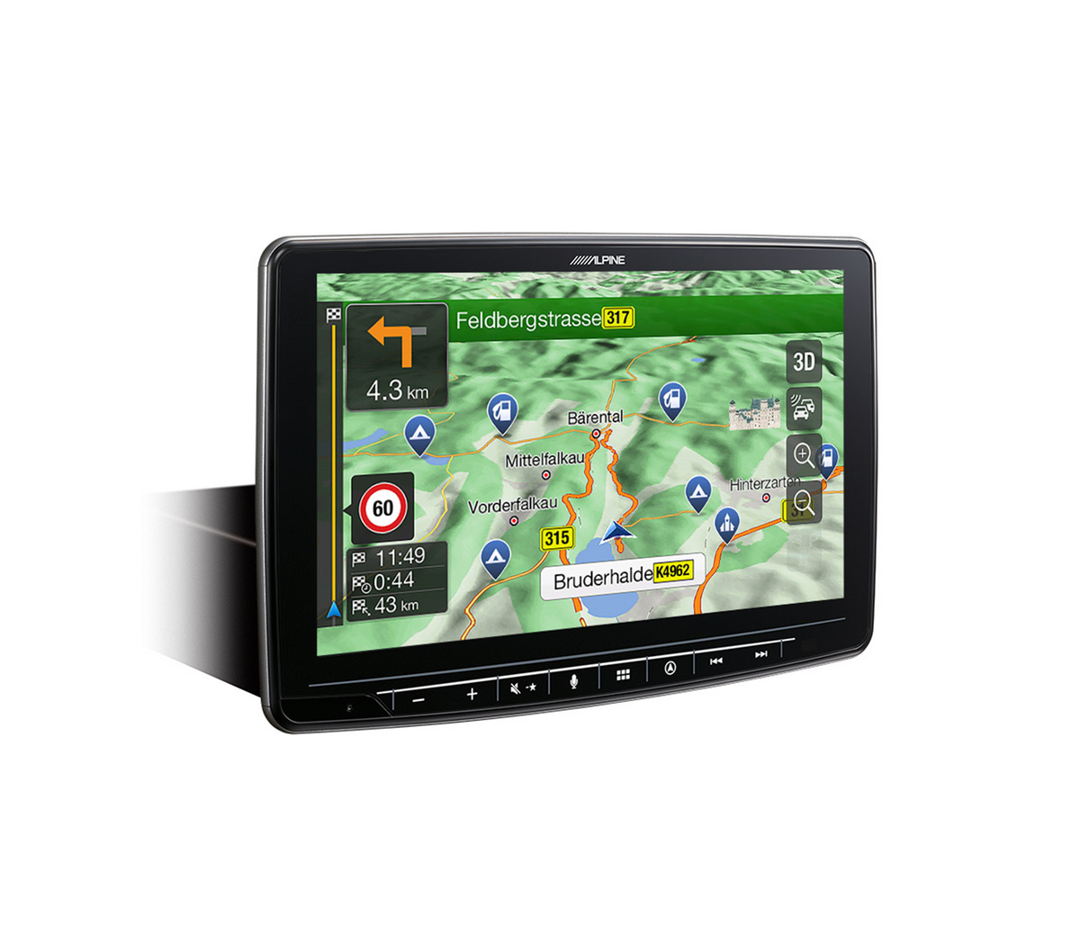 Alpine INE-F904DC