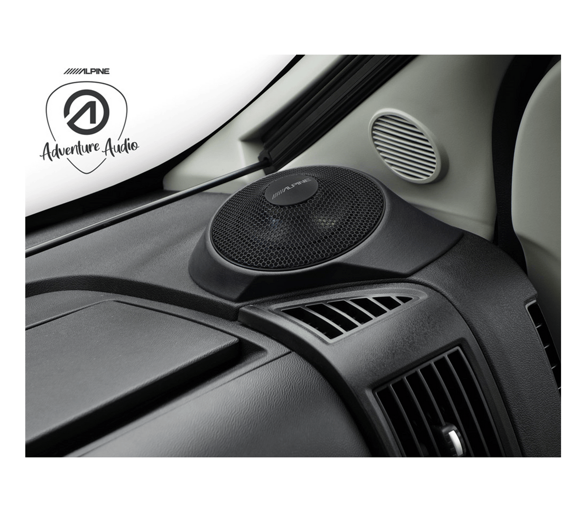 Alpine SPCR100DU - Fiat Ducato Speaker Upgrade - Fiat Ducato Audio Upgrade