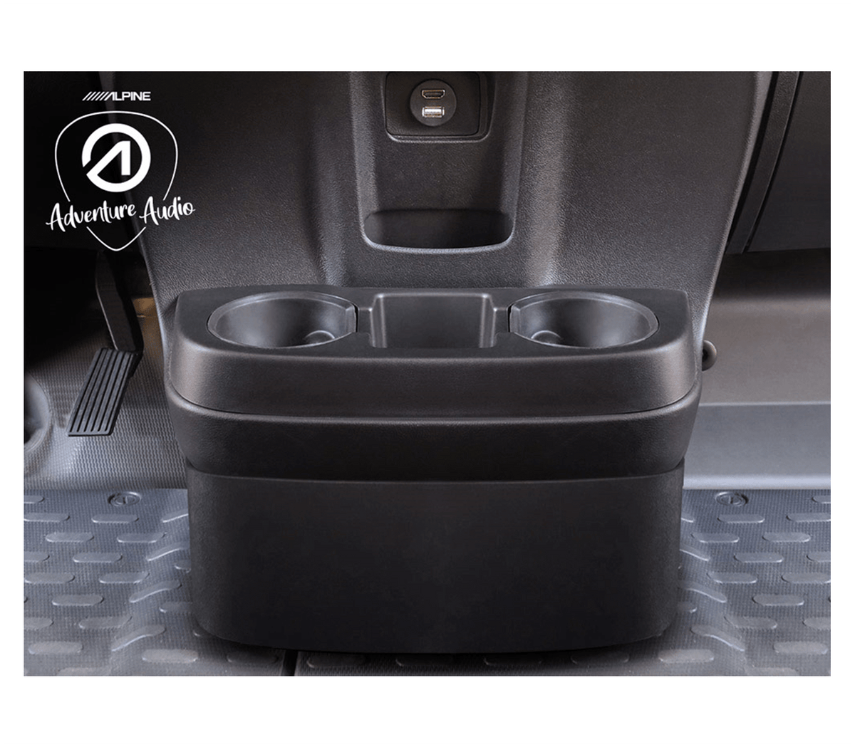 Alpine SWCD84S - Fiat Ducato Subwoofer Nottingham Derby - Fiat Ducato Audio Upgrade Nottingham Derby