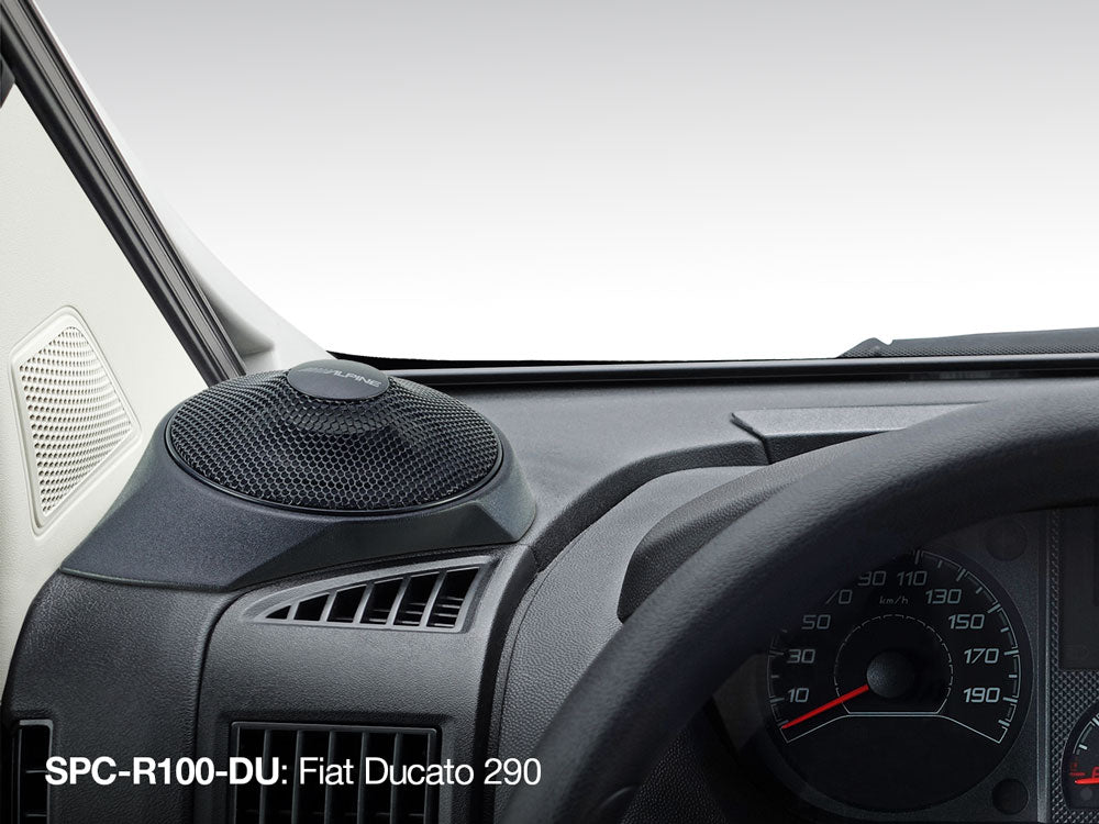 Alpine SPCR100DU - Fiat Ducato Speaker Upgrade - Fiat Ducato Audio Upgrade