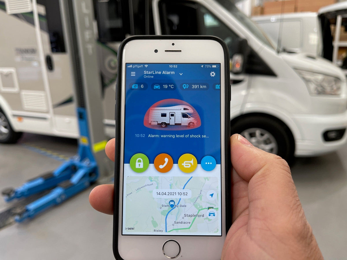 Ford Transit Motorhome Alarm