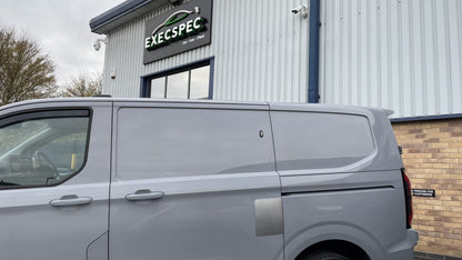 External Latch Shield Ford Transit Custom Security Best Van Security Nottingham Best Van Security Derby best Van Security Leicester Best Deadlocks Nottingham Best Deadlocks Derby Best Deadlocks Leicester Latch Shield