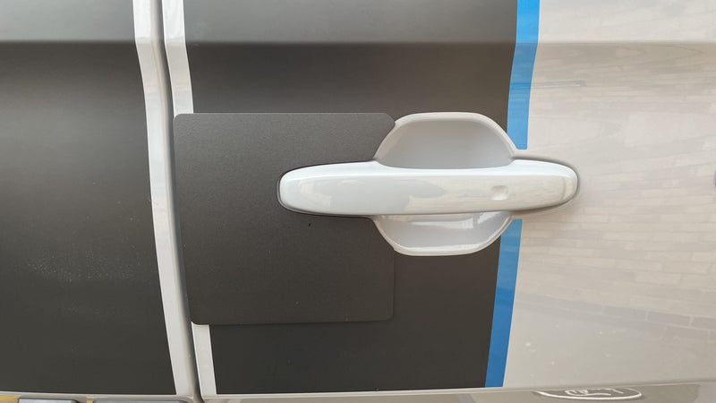 Ford Transit Custom 2023 Onwards - External Handle Shield - Rear Barn Doors