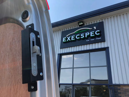 Our van security S series deadlocks are manual security locking devices. Operated by a shooting bolt that locks the vehicle door immediately into a receiver on the door frame structure when it is shut, making a vehicle door highly secure.