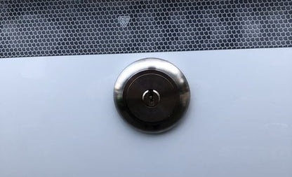 Ford Transit High Security drivers door lock & security bezel 2014> (MK8)