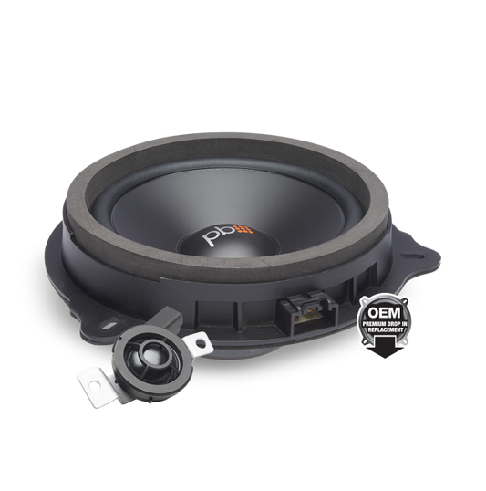 Making any stock factory sound system sound fantastic is now a simple task with our OEM drop-in replacement speakers for most 2011 and up Ford cars, trucks and SUV’s.