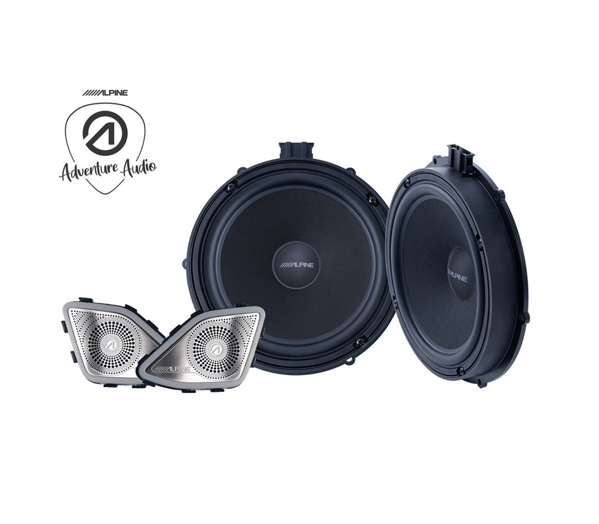 VW T6 Speaker Upgrade - Alpine SPC-108T6 - Designed for the VW T6